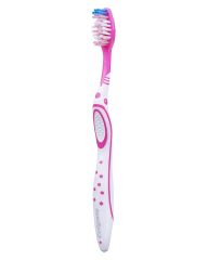 Colgate MaxWhite Tandbørste - Medium - Pink 