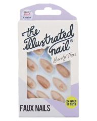 The Illustrated Nail Barely There Faux Nails