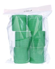 Sibel Velcro Curlers Roller Green 61mm - Art P000481