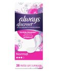 Always Discreet Panty Liners Normal