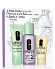 Clinique Set 2-Step Skin Care - Dry-Combination (Lilla)  180 ml