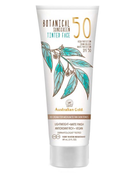 Australian Gold Botanical Sunscreen BB Cream Medium Tan SPF 50 (F)