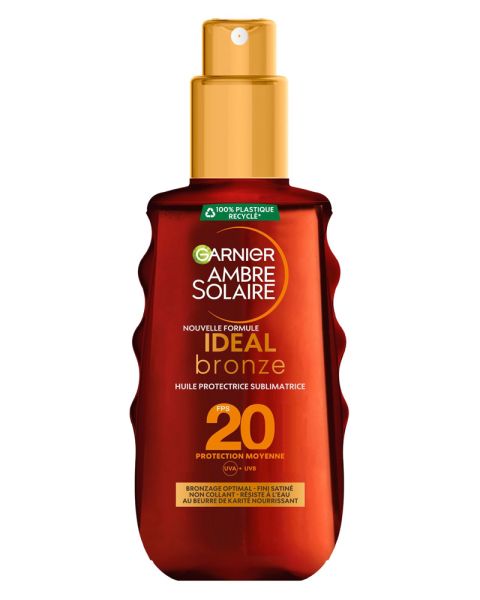 Garnier Ambre Solaire Ideal Bronze Tan Enhancing Protection Oil SPF20 Garnier Ambre Solaire Ideal Bronze Tan Enhancing Protection Oil SPF20