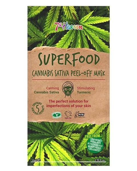 7th Heaven Superfood Cannabis Sativa Peel-Off Mask 7th Heaven Superfood Cannabis Sativa Peel-Off Mask