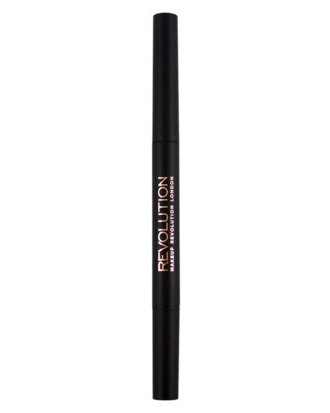 Makeup Revolution Duo Brow Definer Medium Brown