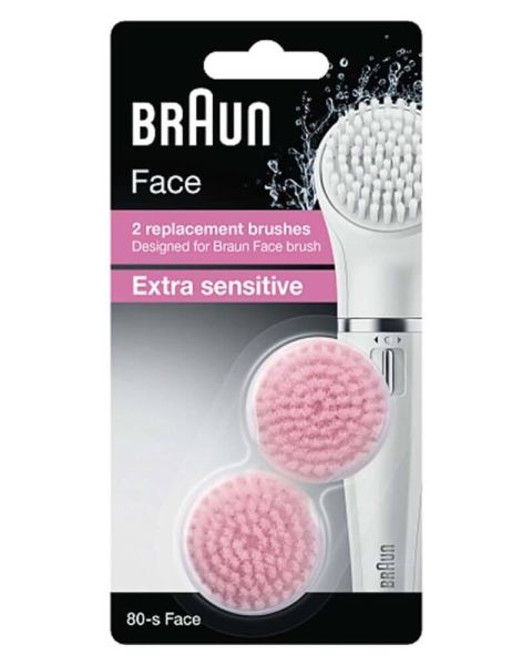 Braun Face 2 Replacement Brushes Extra Sensitive Braun Face 2 Replacement Brushes Extra Sensitive