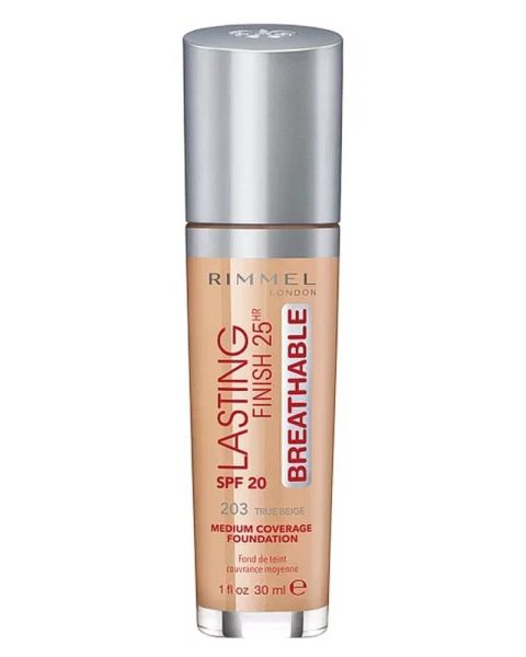 Rimmel Lasting Finish 25th Breathable SPF 20 203 True Beige