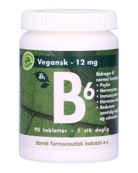Berthelsen Naturprodukter - B6 12mg