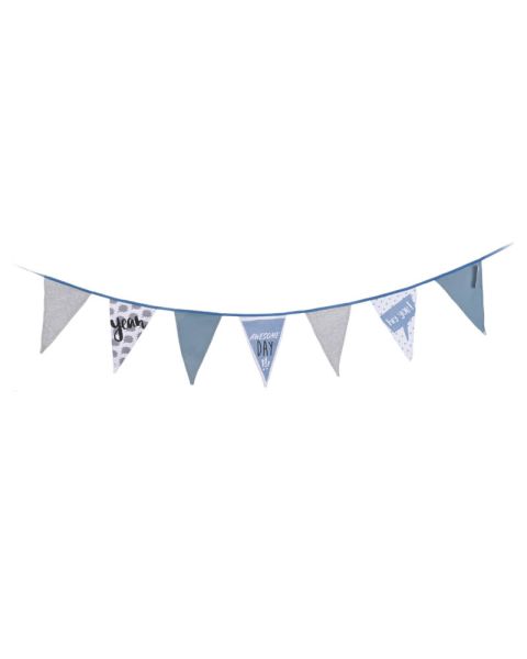 Party Collection Flag Guirlande Blå (U)