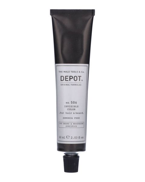 Depot NO. 506 Invisible Color - For Hair And Beard - Natural Graphite