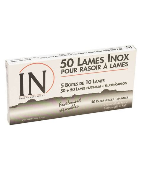 Sibel IN Inox Barberblade Universal Dobbelbladet Ref. P002093 Sibel IN Inox Barberblade Universal Dobbelbladet Ref. P002093