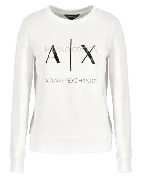 Armani Exchange Vrouw Sweatshirt Wit L