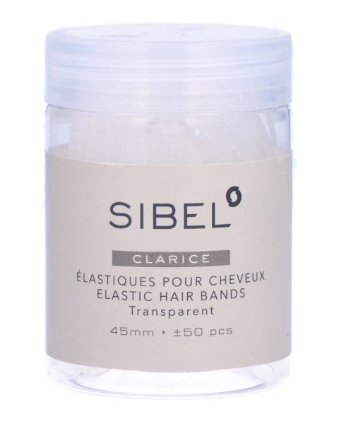 Sibel Clarice Elastic Hair Bands Transparent Art. P005199