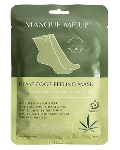 Masque Me Up Hemp Foot Peeling Mask