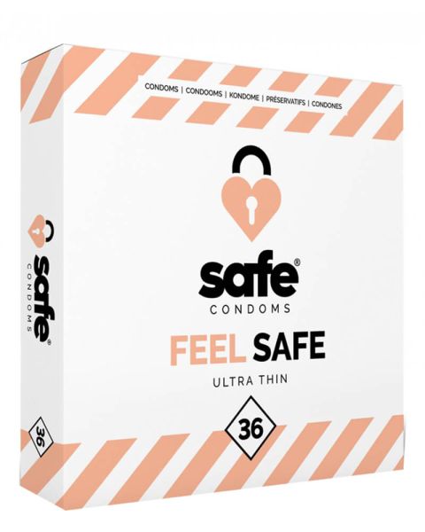 Safe Ultra Thin Feel Safe Condoms 36 pcs.