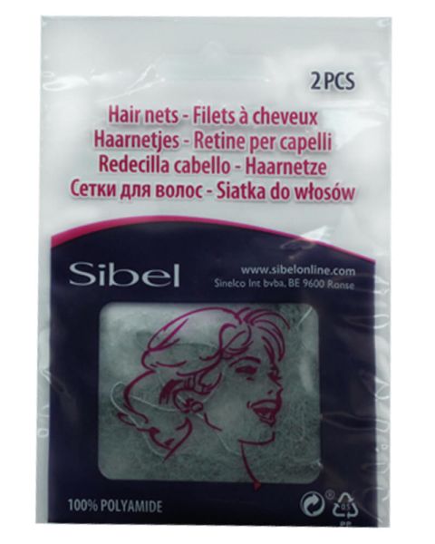 Sibel Hair Nets Grey Ref. P001903 Sibel Hair Nets Grey Ref. P001903