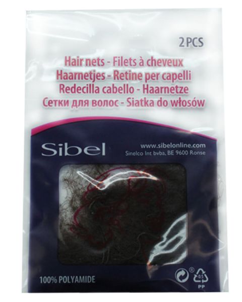 Sibel Hair Nets Medium Brown Ref. 118023347 (U)