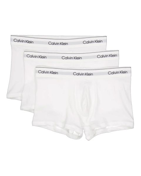 Calvin Klein Modern Cotton Extra-soft Cotton Stretch Trunk 3-Pack Hvid M