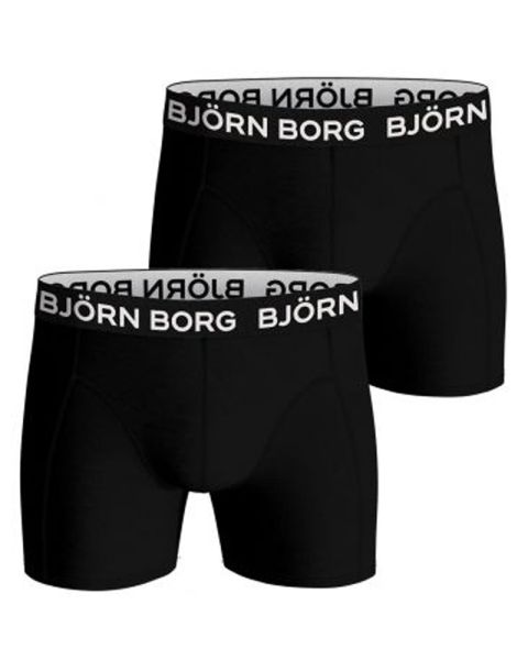 Björn Borg Bamboo Cotton Blend Boxer 2-pack Black Str. M