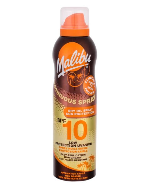 Malibu Continuous Dry Oil Sun Spray SPF 10 (F)