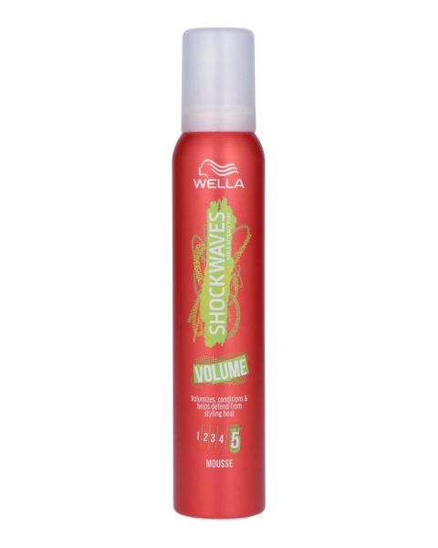 Wella Shockwaves Volume Mousse
