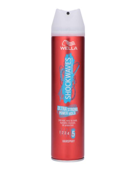 Wella Shockwaves Hairspray Ultra Strong Power