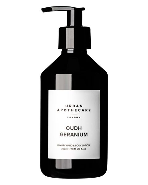 Urban Apothecary Oudh Geranium Luxury Hand & Body Lotion
