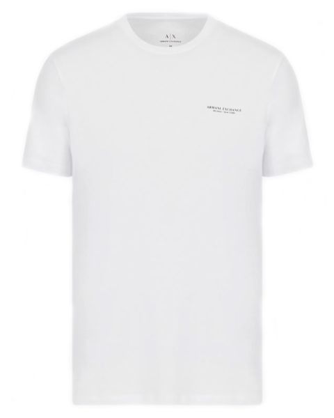 Armani Exchange Men T-Shirt Hvid Str. S