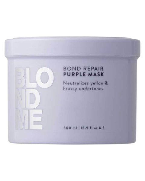 Schwarzkopf BlondMe Bond Repair Purple Mask