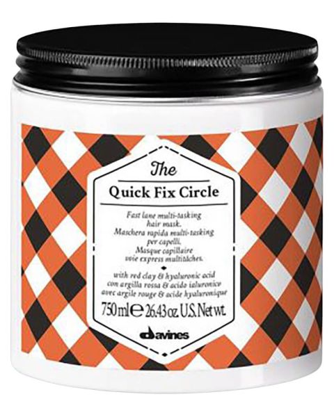 Davines The Quick Fix Circle Hair Treatment Clay Mask