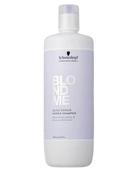 Schwarzkopf BlondMe Bond Repair Purple Shampoo