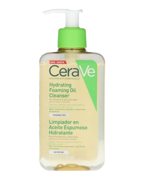 CeraVe Hydrating Foaming Oil Cleanser