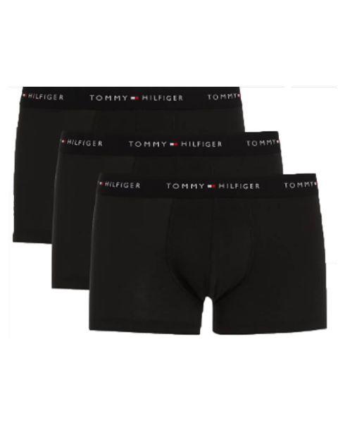 Tommy Hilfiger Everyday Essentials Trunks 3-Pack Black Str. XL