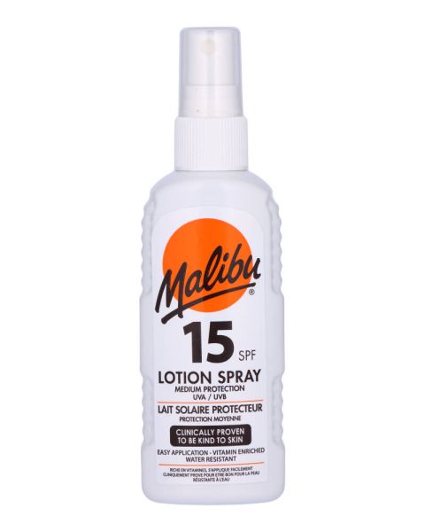 Malibu Sun Lotion Spray SPF 15 (F)