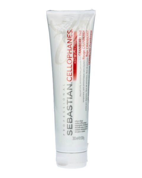 Sebastian Cellophanes Cranberry Red