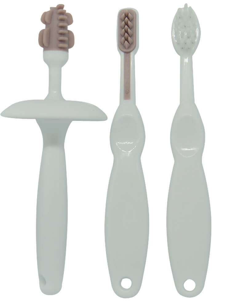 Oopsy 3 Step Toothbrush Set Pink